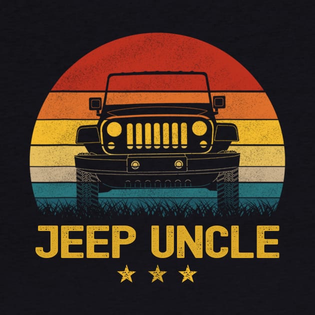 Vintage Jeep Jeep Uncle Jeep men Jeeps Lover by Jane Sky